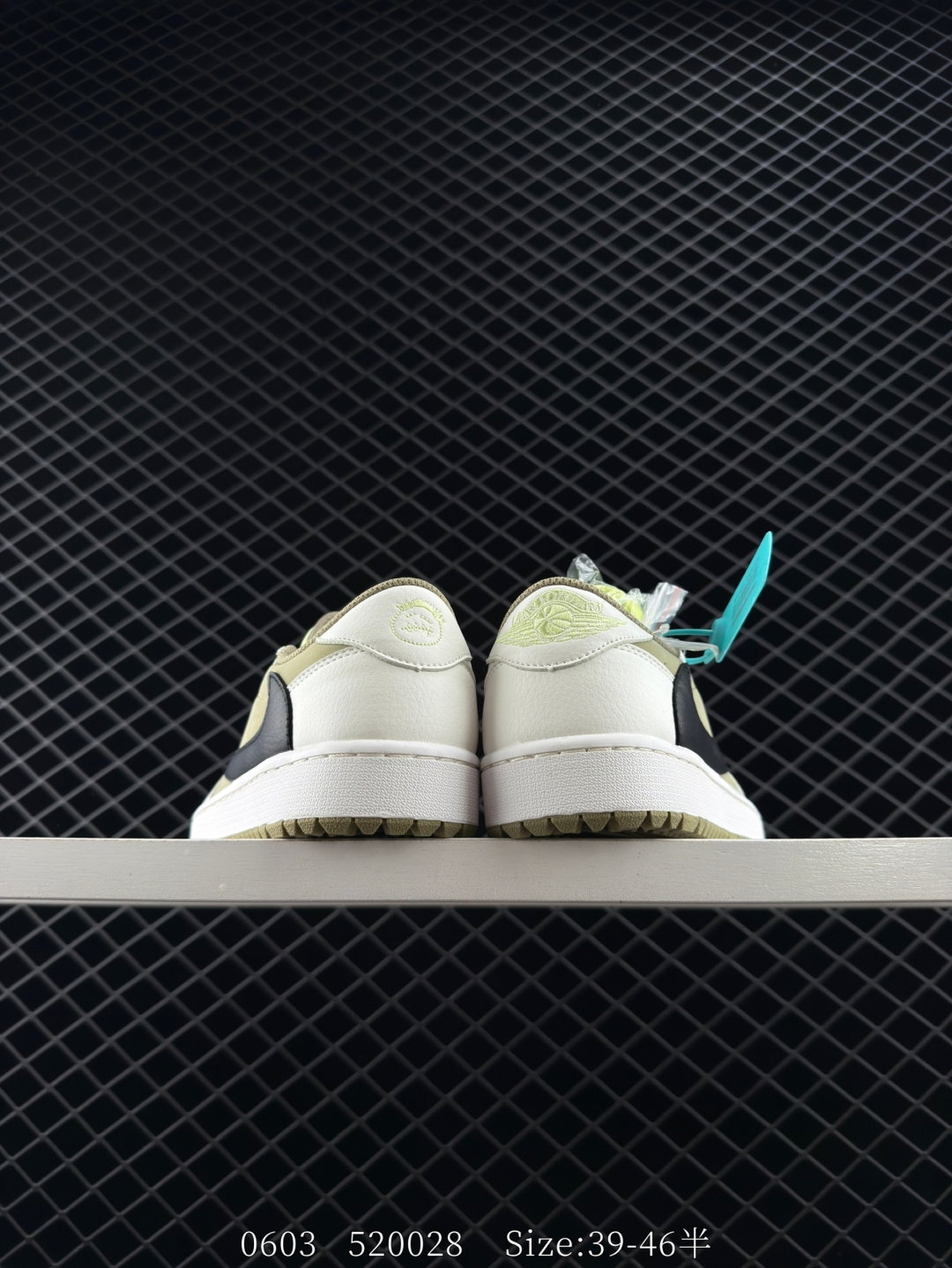 Travis Scott x Nike Air Jordan 1 Low Golf SP”Neutral Oliv”